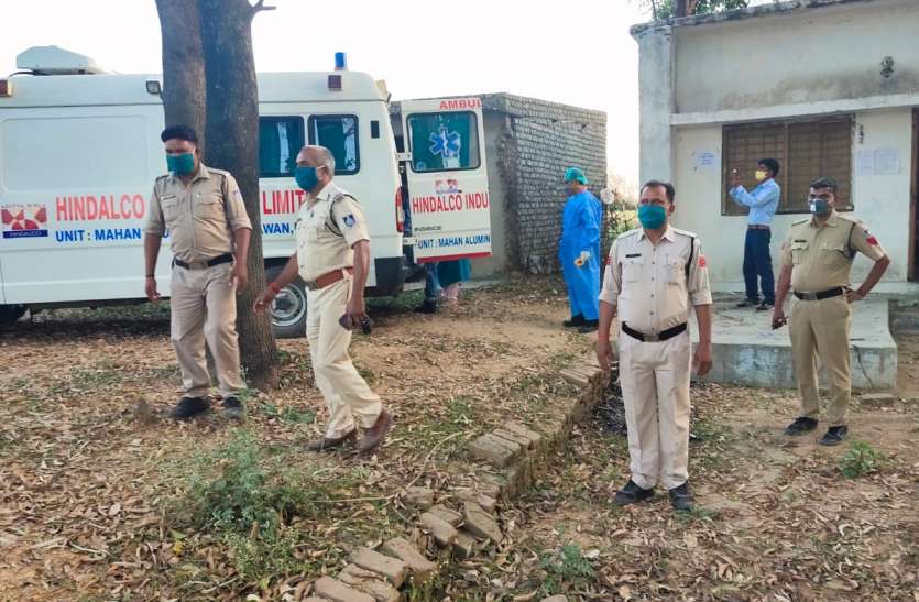 Police active on the instructions of Singrauli SP कोरोना को लेकर जब बरगवां पुलिस ने किया मॉक ड्रिल, फिर जानिए क्या हुआ