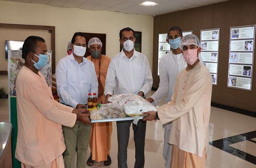 Akshaya Patra Foundation campaign In Corona Lockdown Corona Lockdown : सहयोग की कड़ी में अक्षय पात्र की मुहिम शुरू, भोजन के 5 हजार किट वितरित किए जाएंगे