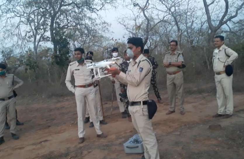 ktangi.jpg Corona suspects:कोरोना संदिग्धों के छिपने पर कटंगी जंगल की सर्चिंग