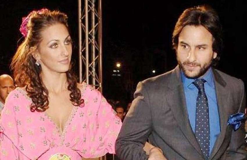 Saif Ali Khan With His Ex Girlfriedn Rosa