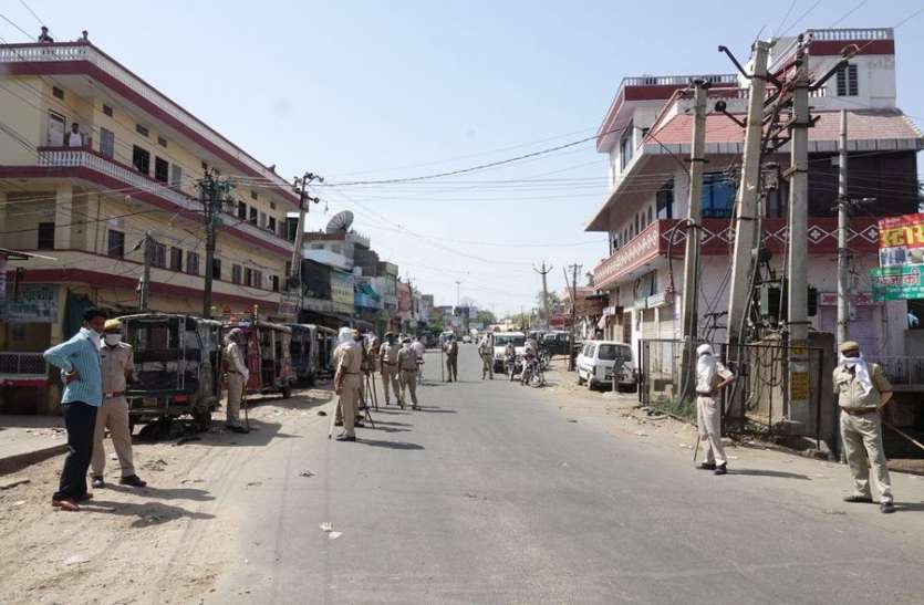 नागौरी पुलिया पर लगाया अतिरिक्त पुलिस जाप्ता नागौरी पुलिया पर लगाया अतिरिक्त पुलिस जाप्ता