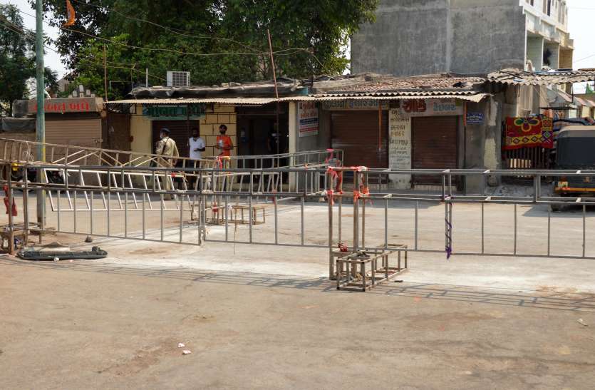 Corona: राजकोट के कोरोना ग्रस्त जंगलेश्वर इलाके में पांच और नए मामले,राजकोट शहर के 34 में से 25 मामले Corona: राजकोट के कोरोना ग्रस्त जंगलेश्वर इलाके में पांच और नए मामले,राजकोट शहर के 34 में से 25 मामले