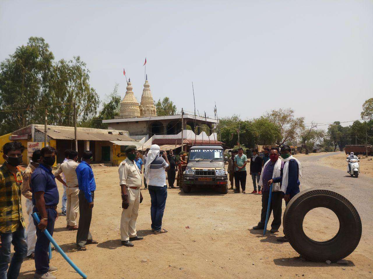 korona alart; आधा दर्जन चेक पोस्ट पर सिर्फ एक पर हो रही थी जांच