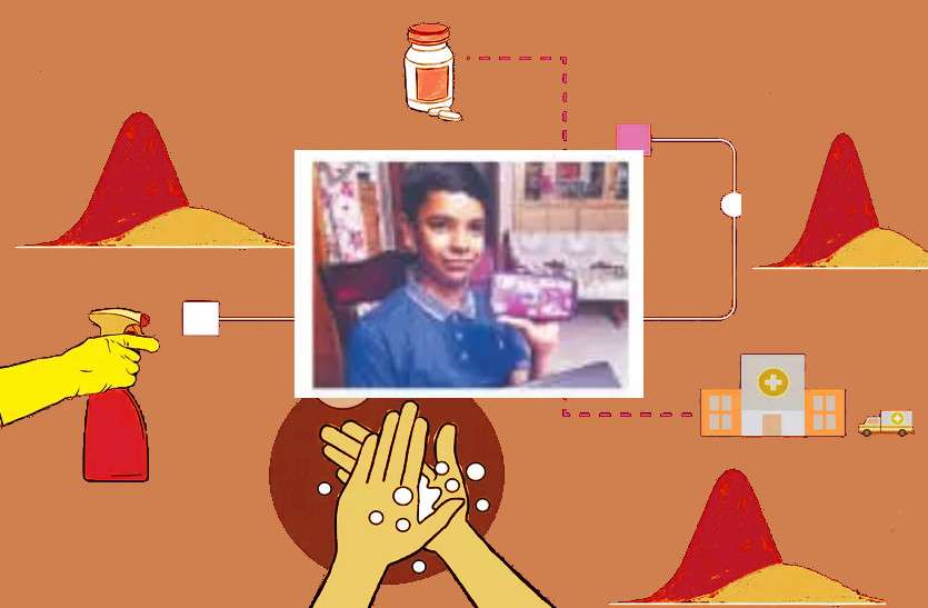 vdogame_1.jpg आठवीं क्लास के बच्चे ने बना डाला कोरोना अवेयरनेस वीडियो गेम, बच्चे खेल-खेल में होंगे अवेयर