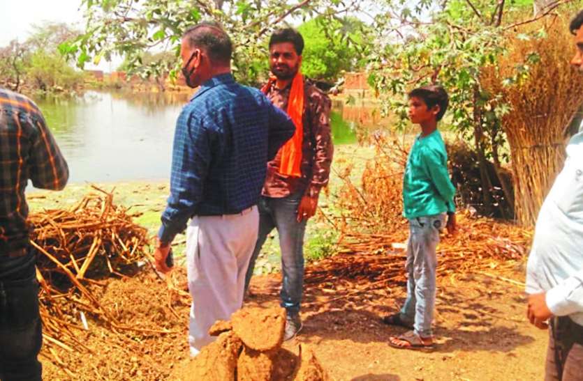 तालाब में 150 से अधिक कछुओं की मौत तालाब में 150 से अधिक कछुओं की मौत