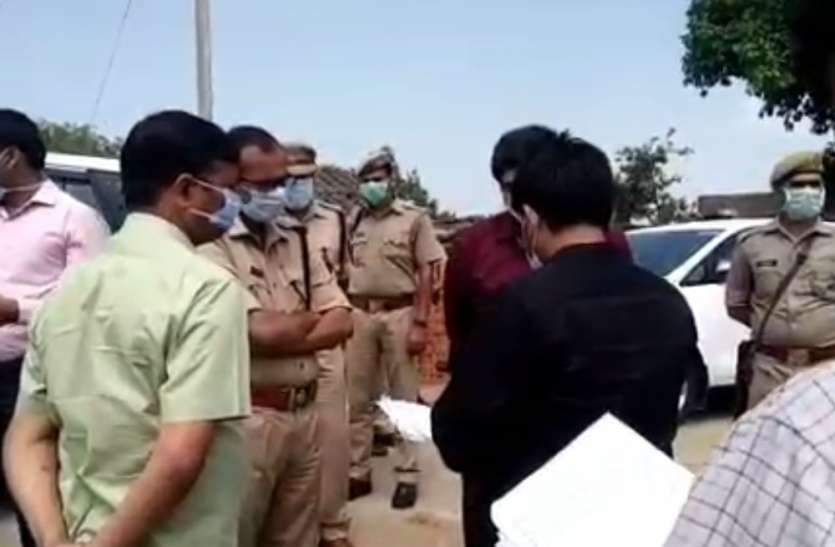 Bahraich news बहराइच में नए आठ मामले आने का बाद 5 हॉटस्पॉट एरिया में भारी फोर्स के साथ मेडिकल टीम तैनात
