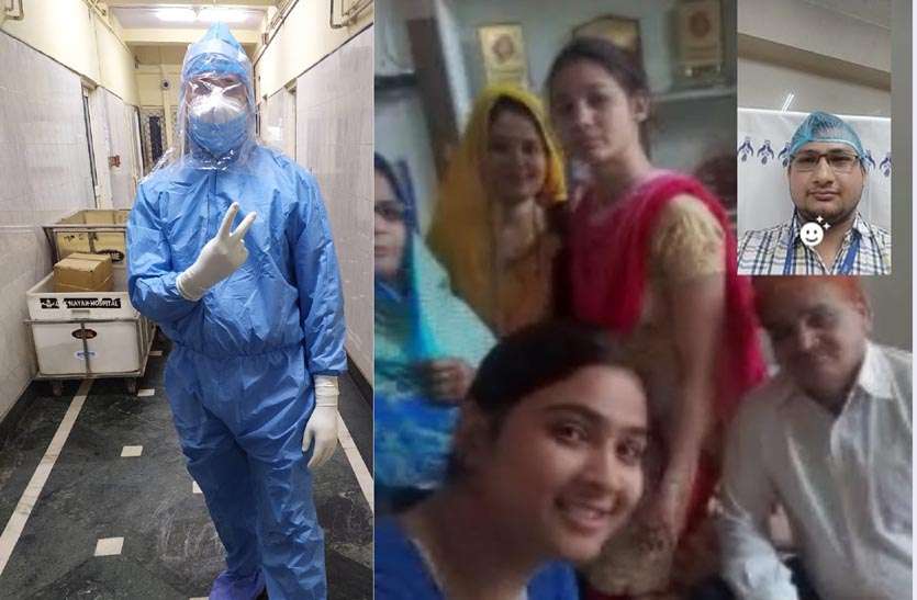 ढ़ाई माह से परिजनों से दूर बगड़ी के यशवंत, दिल्ली आईसोलेशन वार्ड में कोरोना मरीजों की कर रहे है सेवा ढ़ाई माह से परिजनों से दूर बगड़ी के यशवंत, दिल्ली आईसोलेशन वार्ड में कोरोना मरीजों की कर रहे है सेवा