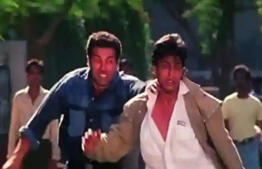 sunny deol and shah rukh khan