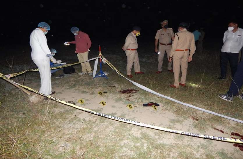 encounter.jpg Moradabad: लॉक डाउन में मुठभेड़ के बाद पुलिस ने गैंग्स्टर के आरोपी को किया गिरफ्तार