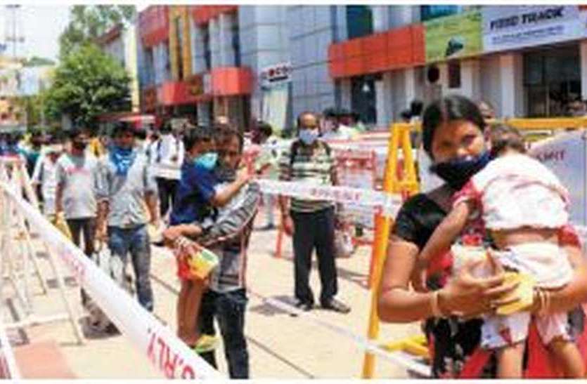 राजस्थानियों को बंधी उम्मीद, बिहार के कामगारों का भी एक जत्था रवाना राजस्थानियों को बंधी उम्मीद, बिहार के कामगारों का भी एक जत्था रवाना