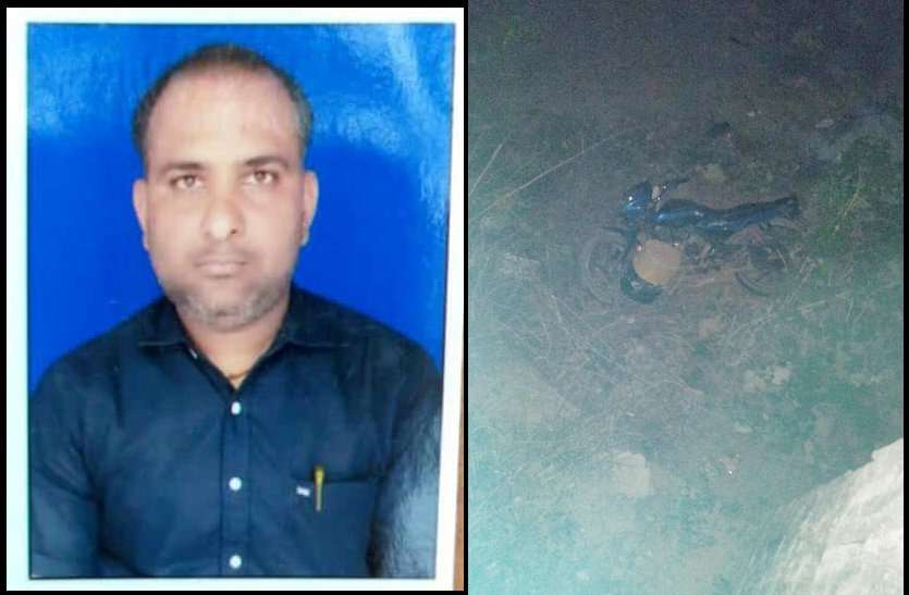 engineer death at sheetla mata mandir shivpuri highway in gwalior नौकरी से घर लौटते वक्त इंजीनियर की मौत, एकलौते बेटे की मौत से सदमें में बूढ़े माता-पिता