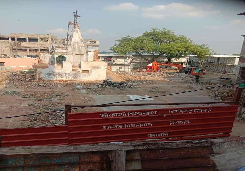 काशी विश्वनाथ कॉरीडोर उतरने लगा जमीन पर, धार्मिक और सांस्कृतिक स्वरूप का लेने लगा आकार