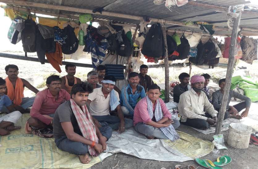 कुंजेड़ में फंसे बिहार के 50 श्रमिक, -सरकार व प्रशासन से लगाई घर वापसी की गुहार 85 हजार से ई—पास और ई—एनओसी पैंडिंग