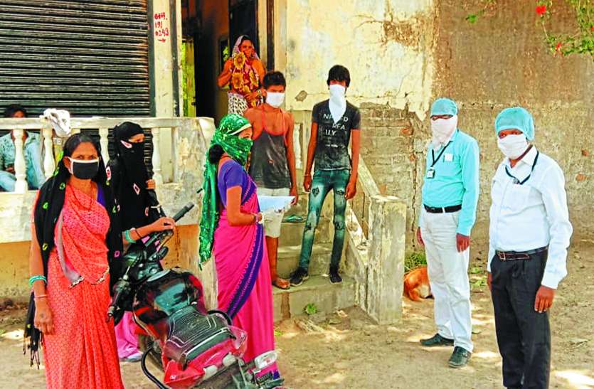 Corona's havoc did not stop in Badnagar ... now knock in sixth family बडनग़र में नहीं थम रहा कोरोना का कहर... अब छठें परिवार में दी दस्तक