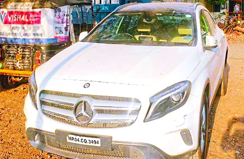Surprising revelations in interrogation of Nagda's prize crook Salman नागदा के इनामी बदमाश सलमान लाला से पूछताछ में चौकान्ने वाले खुलासे... इंदौर से चुराई थी मर्सिडीज