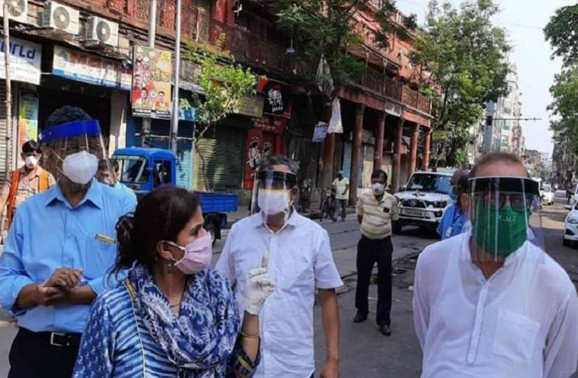 बड़ाबाजार में भीड़ कोरोना संक्रमण का मुख्य कारण बड़ाबाजार में भीड़ कोरोना संक्रमण का मुख्य कारण