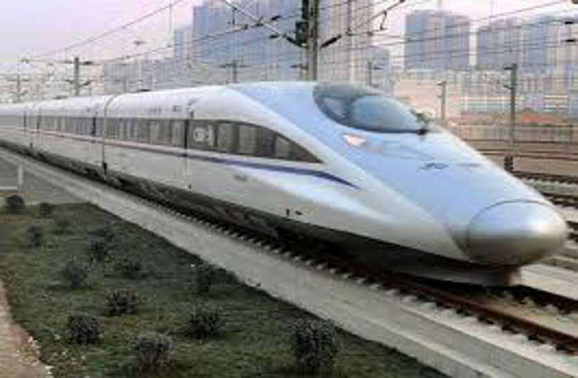 high speed train: