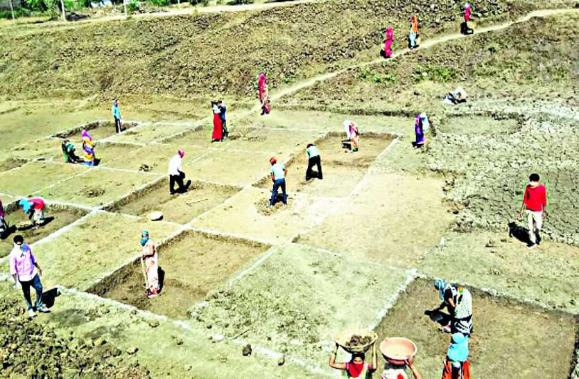 Every day 2 lakh 10 thousand 567 laborers of the district are getting employment in MNREGA ... मनरेगा में प्रतिदिन जिले के 2 लाख 10 हजार 567 मजदूरों को मिल रहा रोजगार ...