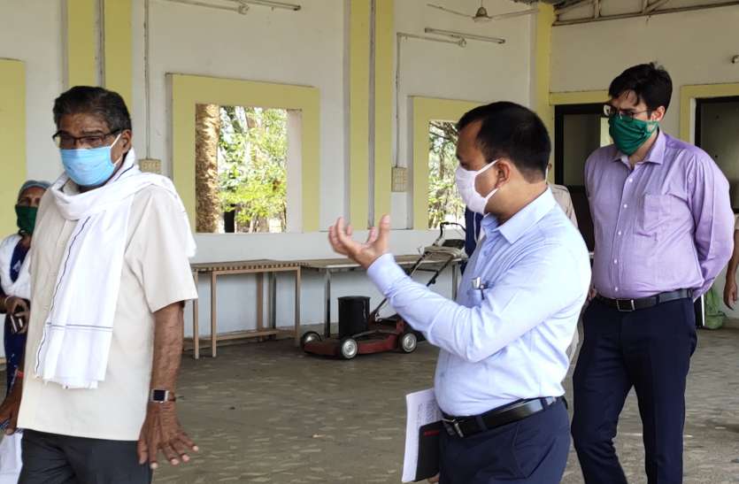 नेचुरेपैथी सेंटर को बनाया आइसोलेशन अस्पताल नेचुरेपैथी सेंटर को बनाया आइसोलेशन अस्पताल