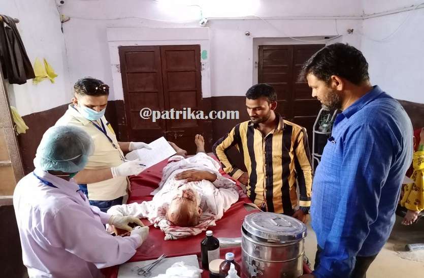 भूमि विवाद को लेकर खूनी संघर्ष, करीब आधा घण्टे तक चले लाठी भाटा जंग भूमि विवाद को लेकर खूनी संघर्ष, करीब आधा घण्टे तक चले लाठी भाटा जंग