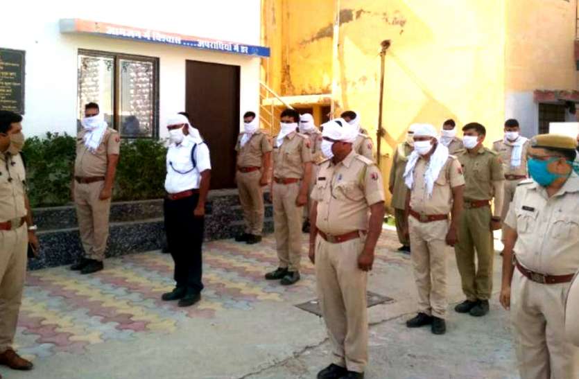 Nagaur police crackdown on tobacco products sellers नागौर पुलिस की तम्बाकू उत्पाद बेचने वालों के खिलाफ धुंआधार कार्रवाई