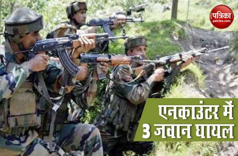 Security personnel injured in Srinagar encounter Jammu Kashmir: नवाकदल में सुरक्षा बलों और आतंकियों के बीच मुठभेड, तीन जवान घायल