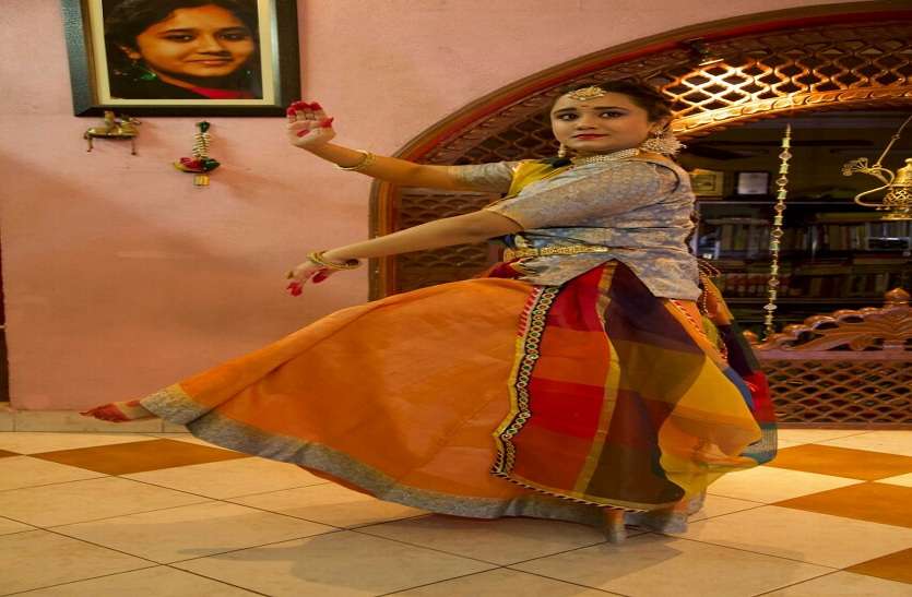 जयपुर घराने के सौन्दर्य को कथक से किया बयां जयपुर घराने के सौन्दर्य को कथक से किया बयां