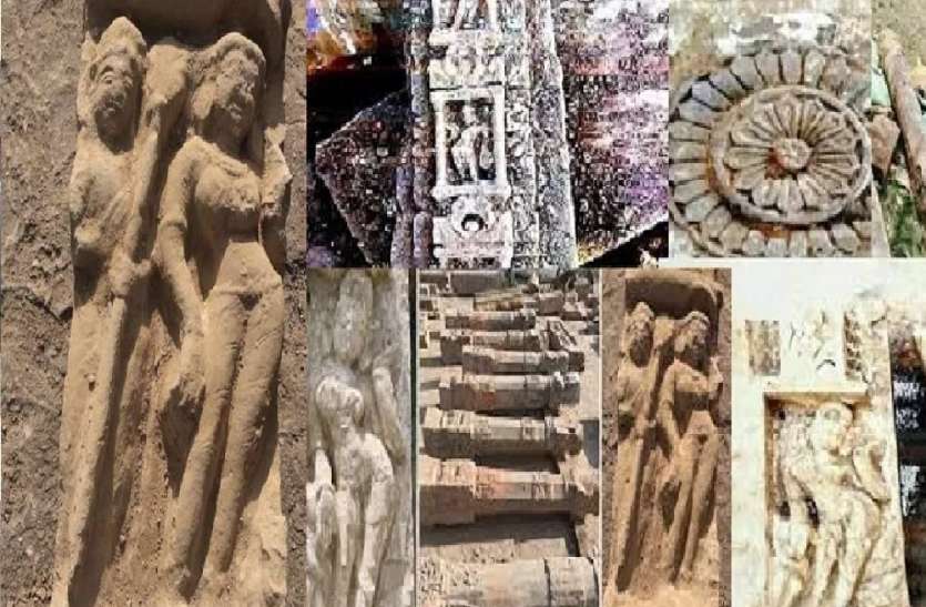 विक्रमादित्य काल की हैं खंडित मूर्तियां, संतों ने कहा - मंदिर तोड़कर बनी थी मस्जिद विक्रमादित्य काल की हैं खंडित मूर्तियां, संतों ने कहा - मंदिर तोड़कर बनी थी मस्जिद
