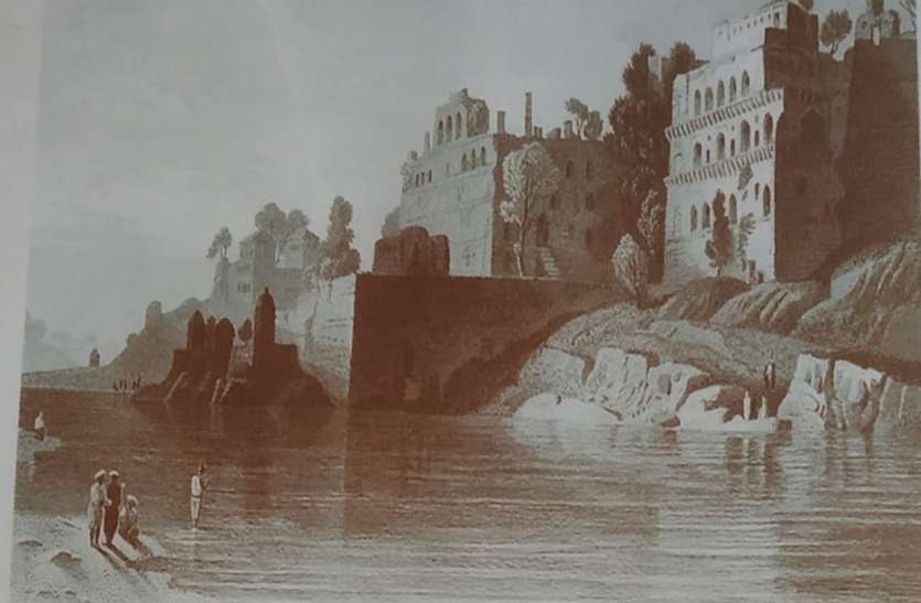 Burhanpur's photo is adorning the London library लंदन की लाइब्रेरी में शोभा बढ़ा रही बुरहानपुर की तस्वीर