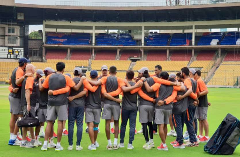 indian team practice कोरोना के बाद सेफ क्रिकेट के लिए ICC ने जारी की गाइडलाइन, ट्रेनिंग कैंप में दूरी बनाकर होगी ट्रेनिंग