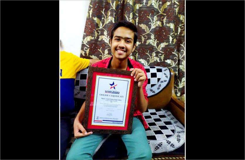 gwalior boy ansh pratap singh jadon world record of operate piano