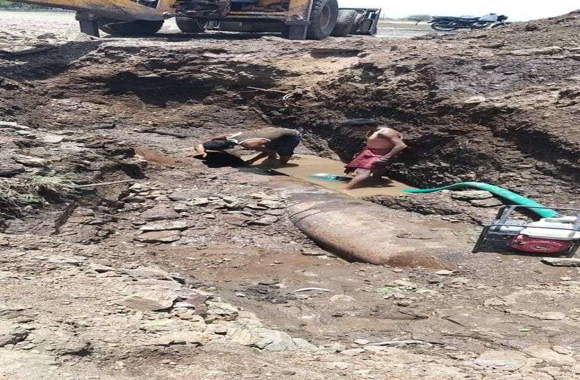 Pipeline broken at 2 pm, improved in 12 hours