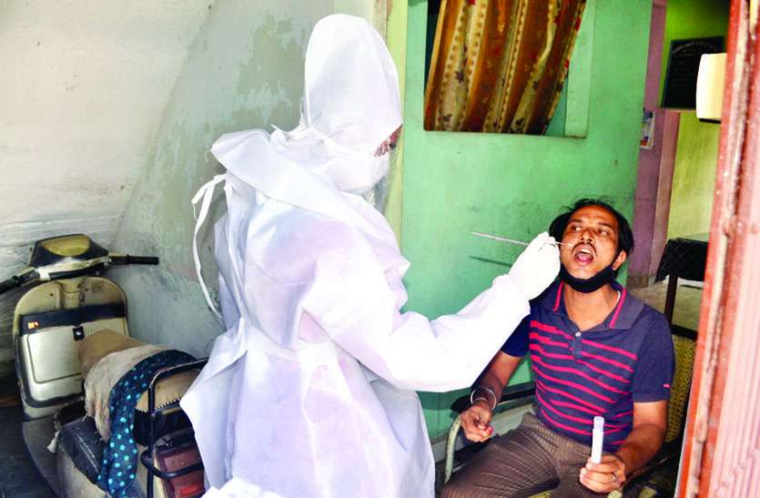 Corona threat increased again in Nagda: Excise officer's report came p नागदा में फिर बढ़ा कोरोना का खतरा : आबकारी अधिकारी की रिपोर्ट आई पॉजिटिव