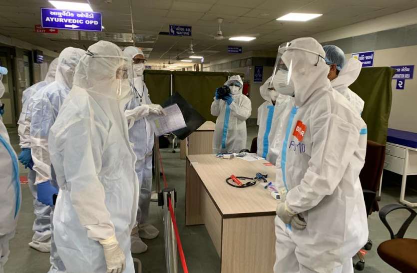 Coronavirus: गुजरात में कोरोना 376 नए मामले, पॉजिटिव मरीजों की संख्या 15 हजार पार Coronavirus: गुजरात में कोरोना के 376 नए मामले, पॉजिटिव मरीजों की संख्या 15 हजार पार