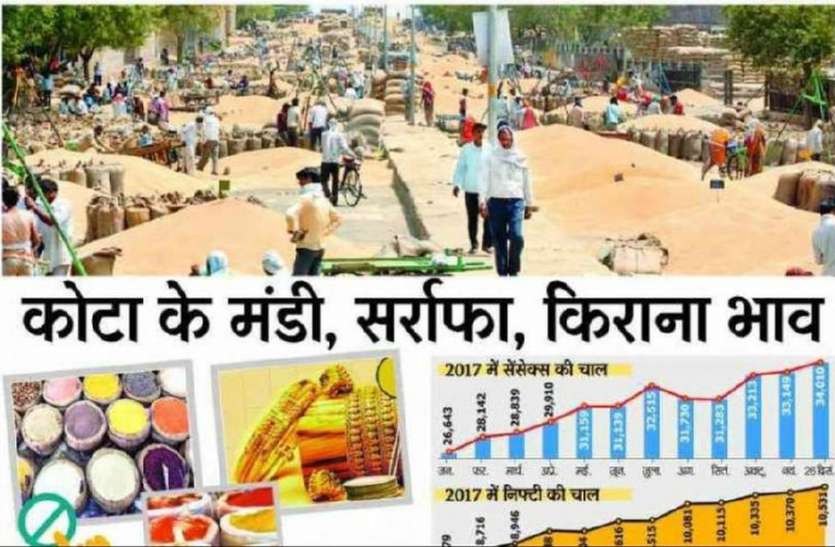 भामाशाहमंडी में गुरुवार को गेहूं की खरीद फरोख्त नहीं हुई कोटा मंडी भाव 28 मई : चना, सोयाबीन व लहसुन में तेजी रही
