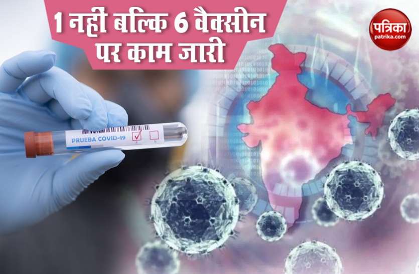 coronavirus vaccine developmentin India Coronavirus को कड़ी टक्कर देने की तैयारी, देश में 6 COVID-19 Vaccine की पहचान