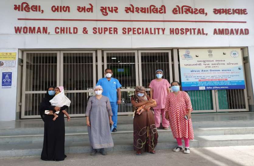 Ahmedabad : नवजात की अविकसित आंतों को जोड़ा Ahmedabad : नवजात की अविकसित आंतों को जोड़ा