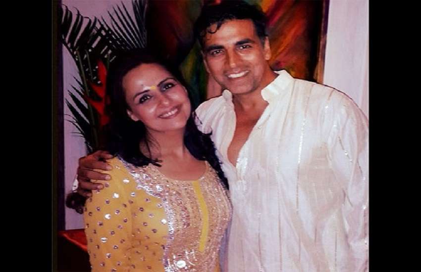 Akshay Kumar With Sister Alka Bhatia