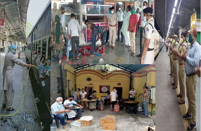 सेवा में जुटे हैं जीआरपी के 700 कर्मवीर सेवा में जुटे हैं जीआरपी के 700 कर्मवीर