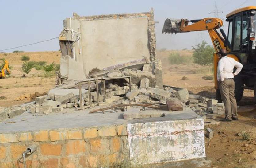 नगर विकास न्यास की 110 बीघा भूमि कराई अतिक्रमण मुक्त नगर विकास न्यास की 110 बीघा भूमि कराई अतिक्रमण मुक्त