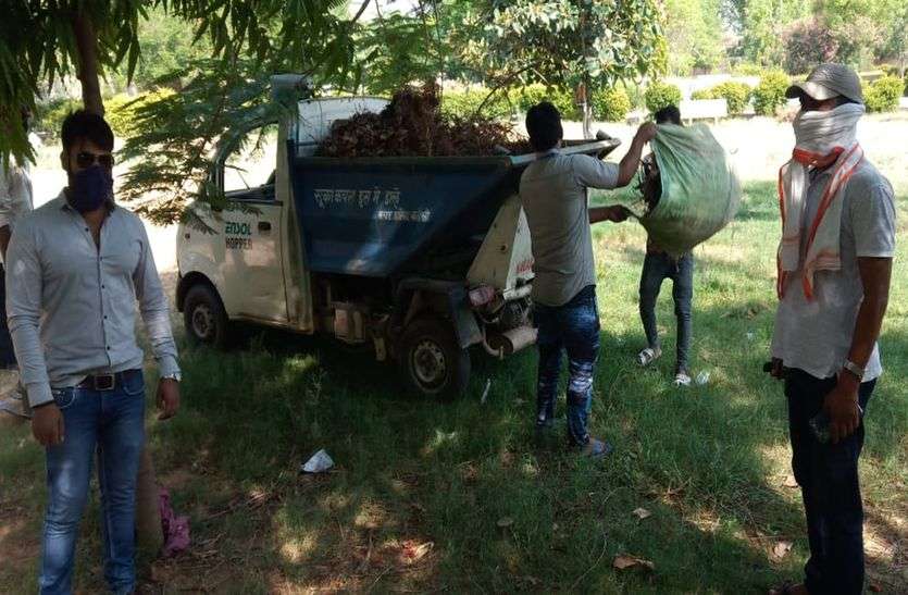 दो माह बाद हुई सफाई तो सिटीपार्क की लौटी रौनक दो माह बाद हुई सफाई तो सिटीपार्क की लौटी रौनक