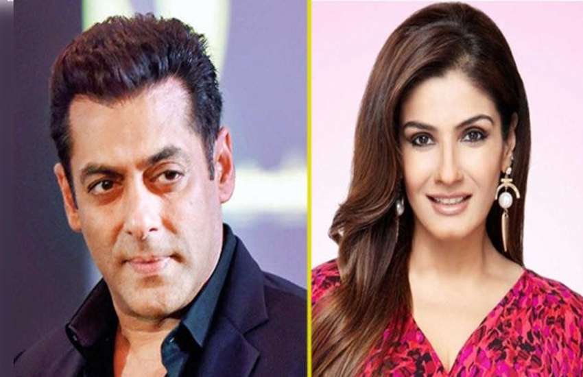 raveena tandon and salman khan