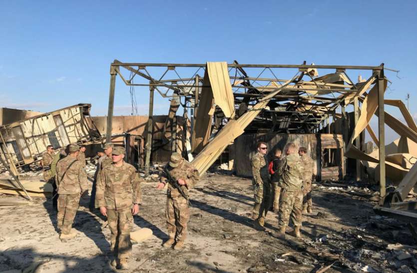 rocket attack in bagdad Bagdad में सैन्य अड्डे के पास दो रॉकेट दागे, कई इमारतों को पहुंचा नुकसान