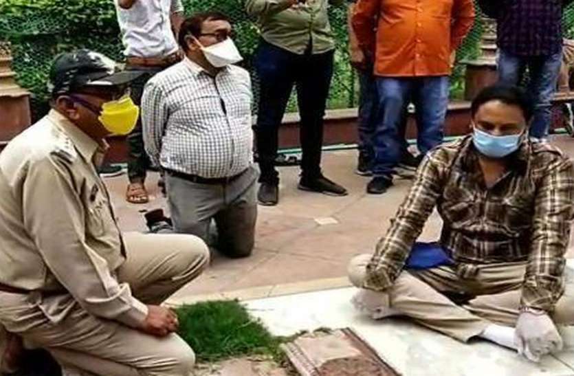 sdm.jpg घुटनों पर बैठने वाले SDM के सपोर्ट में आए पटवारी, खुद का कोरोना टेस्ट कराने की भी कही बात