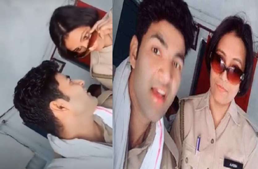 टिकटॉक पर पुलिसवाले ने महिला कांस्टेबल से पूछा- कभी तो मोहब्बत करोगी... वायरल वीडियो एसपी ने देखा और फिर... टिकटॉक पर पुलिसवाले ने महिला कांस्टेबल से पूछा- कभी तो किसी की बनोगी... वीडियो एसपी ने देखा और फिर अब...