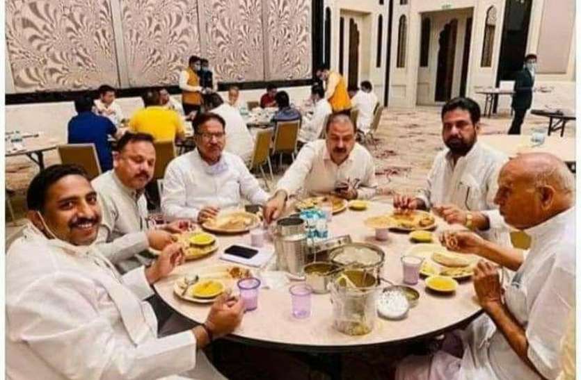 Congress MLA is having fun in five star hotel, public in trouble कांग्रेस विधायक पांच सितारा होटल में कर रहे मौज, अस्पतालों में जनता हो रही परेशान