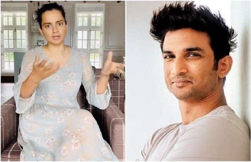 Kangana Ranaut And Sushant Singh Rajput