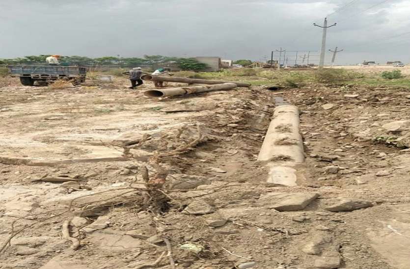 pireline आधे शहर में जलापूर्ति रहेगी बाधित