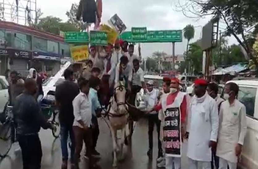 पेट्रोल-डीजल के बढ़े दामों पर अलग ढंग से प्रदर्शन करना पड़ा महंगा, जिलाध्यक्ष समेत भरभरा कर सड़क पर ढेर हुए सपाई पेट्रोल-डीजल के बढ़े दामों पर अलग ढंग से प्रदर्शन करना पड़ा महंगा, जिलाध्यक्ष समेत भरभरा कर सड़क पर ढेर हुए सपाई