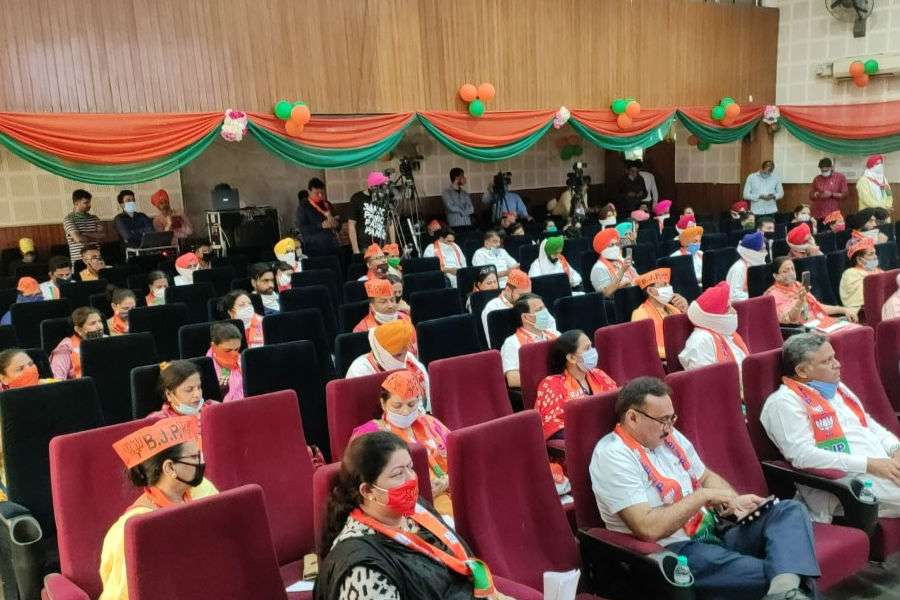 BJP Punjab virtual rally